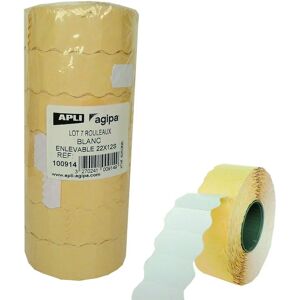 Apli Modell - Weiße Etikettenrolle - 22x12mm - Etikettbänder Apli Modell - Weiße Etikettenrolle - 22x12mm - Etikettbänder