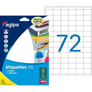 Agipa White Multipurpose Labels - Labels Agipa White Multipurpose Labels - Labels