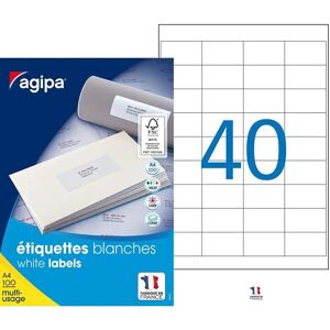 AGIPA Model 118991 White Labels - Labels AGIPA Model 118991 White Labels - Labels