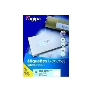 Agipa White Multipurpose 100 A4 105 x 42 - Labels Agipa White Multipurpose 100 A4 105 x 42 - Labels