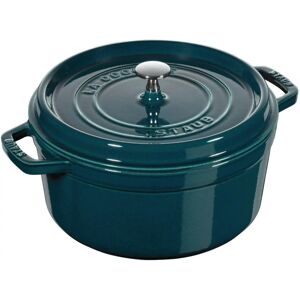 Staub 1102837 Roasting Pan - Cast Iron, Blue, 28cm Staub 1102837 Roasting Pan - Cast Iron, Blue, 28cm