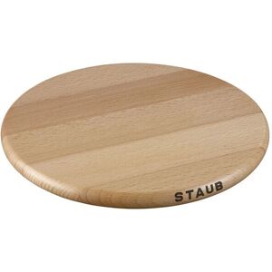 Staub Round Magnetic Wooden Trivet - Trivet Staub Round Magnetic Wooden Trivet - Trivet