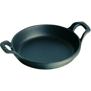 Staub 16cm Black Cast Iron Stackable Baking Dish Staub 16cm Black Cast Iron Stackable Baking Dish