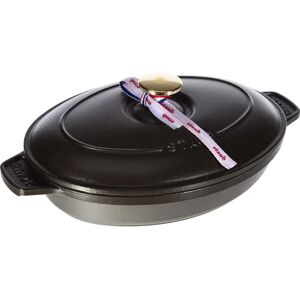 STAUB Black Oval Hot Plate - Hot Plate STAUB Black Oval Hot Plate - Hot Plate