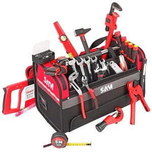 Kit plomberie Sam Outillage - 96 outils, boîte tissu 40 L Kit plomberie Sam Outillage - 96 outils, boîte tissu 40 L