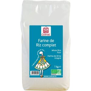Celnat Farine de riz complet - Grain entier, Pâtisserie, 1kg - Publicité Celnat Farine de riz complet - Grain entier, Pâtisserie, 1kg - Publicité