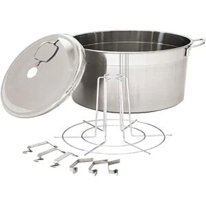Stérilisateur en Inox Guillouard 24L - 6 Bocaux Polyvalent Stérilisateur en Inox Guillouard 24L - 6 Bocaux Polyvalent