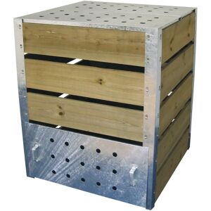 GUILLOUARD - Silo de compost de acero y madera 470L GUILLOUARD - Silo de compost de acero y madera 470L