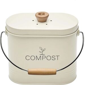 Guillouard - Composteur de cuisine 3L - Métal avec filtre à charbon - Publicité Guillouard - Composteur de cuisine 3L - Métal avec filtre à charbon - Publicité