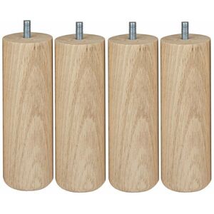 Pieds de Mobilier CIME 15cm - Cylindriques, Blanc/Beige/Nature - Fabriqué en France - Publicité Pieds de Mobilier CIME 15cm - Cylindriques, Blanc/Beige/Nature - Fabriqué en France - Publicité