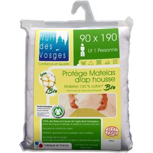 Nuit des Vosges 201911 Organic Cotton Mattress Protector - Mattress Protector Nuit des Vosges 201911 Organic Cotton Mattress Protector - Mattress Protector