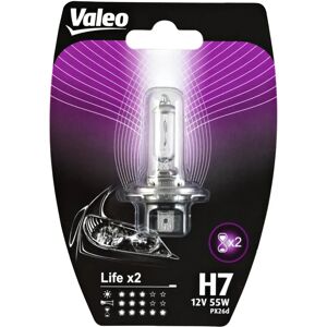 VALEO Autókövető fényszóró - Kétszeres élettartam, 12V 55W - 2 db VALEO Autókövető fényszóró - Kétszeres élettartam, 12V 55W - 2 db