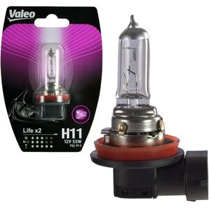 VALEO Ampoule de phare H11 55W - Ampoule de phare - Publicité VALEO Ampoule de phare H11 55W - Ampoule de phare - Publicité