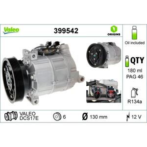 VALEO DCS17E 12 PAG 46 R134a Ilmastointikompressor VALEO DCS17E 12 PAG 46 R134a Ilmastointikompressor