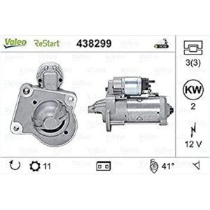 Valeo Malli 438299 Startsari Ford C-max Focus Galaxy - Startsari Valeo Malli 438299 Startsari Ford C-max Focus Galaxy - Startsari