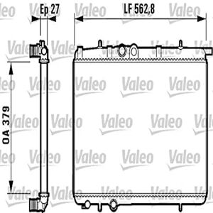 Radiateur Valeo 732910 - Refroidissement du moteur - Publicité Radiateur Valeo 732910 - Refroidissement du moteur - Publicité