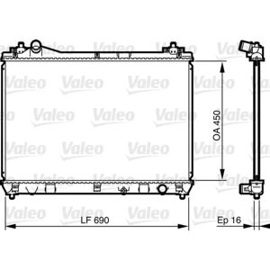 Radiateur en aluminium VALEO 735433 pour Suzuki Grand Vitara 2 SUV - Système de refroidissement - Publicité Radiateur en aluminium VALEO 735433 pour Suzuki Grand Vitara 2 SUV - Système de refroidissement - Publicité