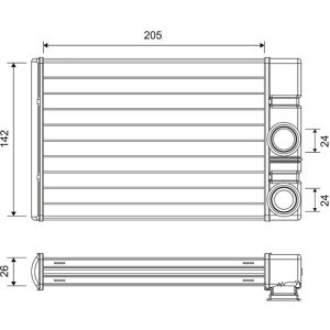 VALEO 811513 Radiateur de Chauffage - Système de chauffage - Publicité VALEO 811513 Radiateur de Chauffage - Système de chauffage - Publicité