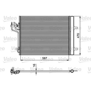 VALEO 814021 Condenseur de Climatisation - Déshydrateur, Aluminium, R134a - Publicité VALEO 814021 Condenseur de Climatisation - Déshydrateur, Aluminium, R134a - Publicité