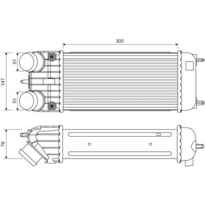 Intercooler VALEO 818385 - Aluminium, Sans Capteur - Publicité Intercooler VALEO 818385 - Aluminium, Sans Capteur - Publicité