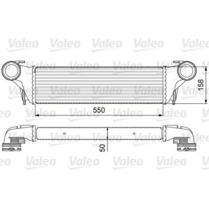 Intercooler Valeo pour BMW X5 - Profondeur 50mm - Publicité Intercooler Valeo pour BMW X5 - Profondeur 50mm - Publicité
