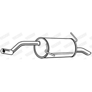 Walker 23975 avgassystemdämpare - Ford Fiesta 6 Walker 23975 avgassystemdämpare - Ford Fiesta 6