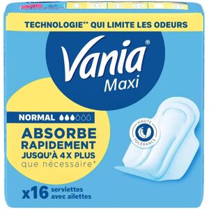 Vania Maxi Confort Normal+ - 16 Higiéniai Szalvéta Vania Maxi Confort Normal+ - 16 Higiéniai Szalvéta