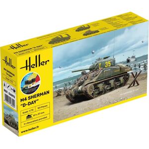 Kit de Modèle Heller M4 Sherman D-Day 1:72 - Maquette militaire Kit de Modèle Heller M4 Sherman D-Day 1:72 - Maquette militaire