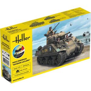 Maquette Heller M4A2 Sherman - Kit militaire - 1:72 Maquette Heller M4A2 Sherman - Kit militaire - 1:72