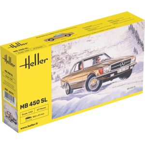 Heller Model 80171 MB 450SL 1/43 - Model car kit Heller Model 80171 MB 450SL 1/43 - Model car kit