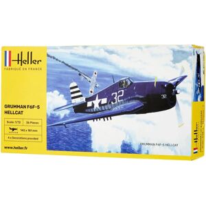 Heller Modelbouwset Grumman Hellcat - Schaal 1:72 - Vliegtuig Heller Modelbouwset Grumman Hellcat - Schaal 1:72 - Vliegtuig