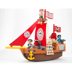 Ecoiffier 3023 Bateau Pirate Jouet de Construction - Unisexe Ecoiffier 3023 Bateau Pirate Jouet de Construction - Unisexe