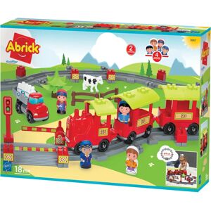 Ecoiffier Jouet de Construction - Train avec Circuit - Multicolore Ecoiffier Jouet de Construction - Train avec Circuit - Multicolore