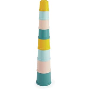 Jouet de construction Ecoiffier multicolore - 8 gobelets à empiler - Publicité Jouet de construction Ecoiffier multicolore - 8 gobelets à empiler - Publicité