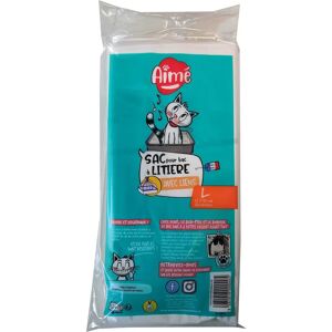 AIMÉ Kattenbakzak - 55x39 cm - Waterdicht, Herbruikbare Handgrepen - Accessoire voor Kattenbak AIMÉ Kattenbakzak - 55x39 cm - Waterdicht, Herbruikbare Handgrepen - Accessoire voor Kattenbak