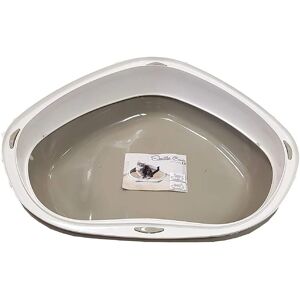 AIME Katzentoilette - Eckdesign, Rand - Hygienisch - 58x48x20,5cm AIME Katzentoilette - Eckdesign, Rand - Hygienisch - 58x48x20,5cm