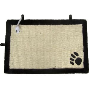 Tapis griffoir pour chat AIME - 35 x 55 cm - Noir Tapis griffoir pour chat AIME - 35 x 55 cm - Noir