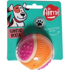 Aimé 5-i-1 Hundboll med Nötköttssmak - Interaktiv Leksak Aimé 5-i-1 Hundboll med Nötköttssmak - Interaktiv Leksak
