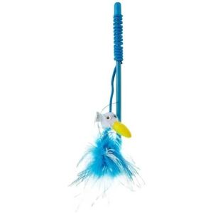 AIME Jouet pour Chat Rose - Peluche Interactif avec Plumes - Publicité AIME Jouet pour Chat Rose - Peluche Interactif avec Plumes - Publicité