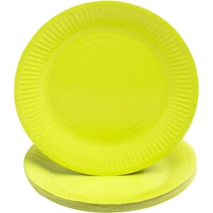 PRONAPPE 79213I Assiette jetable - Vert kiwi PRONAPPE 79213I Assiette jetable - Vert kiwi