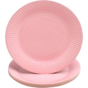 PRONAPPE 79214I Assiette jetable - Rose - Publicité PRONAPPE 79214I Assiette jetable - Rose - Publicité