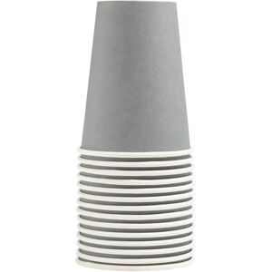 Gobelet jetable PRONAPPE 89118I - 15 pcs - 200 ml - Gris - Produit jetable Gobelet jetable PRONAPPE 89118I - 15 pcs - 200 ml - Gris - Produit jetable