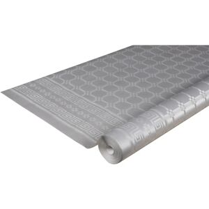 PRONAPPE Silver Tablecloth - 25x1.18m - Pack of 6 - Recycled, Food Safe PRONAPPE Silver Tablecloth - 25x1.18m - Pack of 6 - Recycled, Food Safe