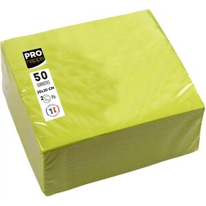 Serviettes cocktail micro-gaufrées PRONAPPE 20x20cm - Pack de 50 Serviettes cocktail micro-gaufrées PRONAPPE 20x20cm - Pack de 50