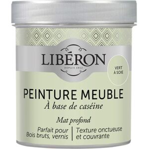 Peinture mate en soie verte Liberon pour meubles et menuiserie - Peinture - Publicité Peinture mate en soie verte Liberon pour meubles et menuiserie - Peinture - Publicité