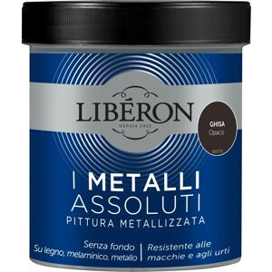 Vernice Metallizzata Liberon - Ghisa - Facile da Applicare, Resistente a Macchie e Urti Vernice Metallizzata Liberon - Ghisa - Facile da Applicare, Resistente a Macchie e Urti