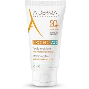 A-Derma Protect AC matting fluid LSF 50+ (40ml) A-Derma Protect AC matting fluid LSF 50+ (40ml)