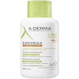 A-Derma Exomega Control Emollient Cream - Creme (400ml) A-Derma Exomega Control Emollient Cream - Creme (400ml)