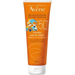 Lait solaire SPF 50+ Avène pour enfants - Peau sensible Lait solaire SPF 50+ Avène pour enfants - Peau sensible
