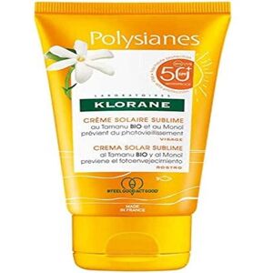 Klorane Polysianes Sublime Sun Cream SPF50 - Sunscreen Klorane Polysianes Sublime Sun Cream SPF50 - Sunscreen